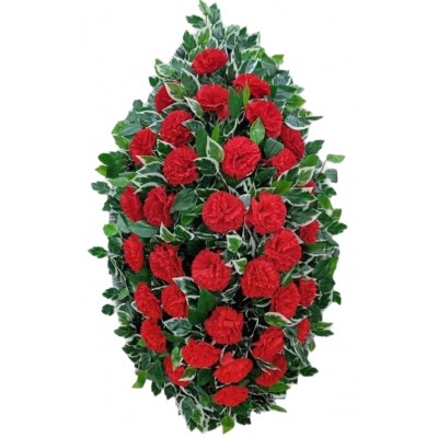 ВР82 Венок ритуальный "Валенсия" с ершом