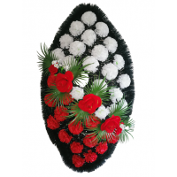 ВР22 Венок ритуальный "Княжна" с ершом